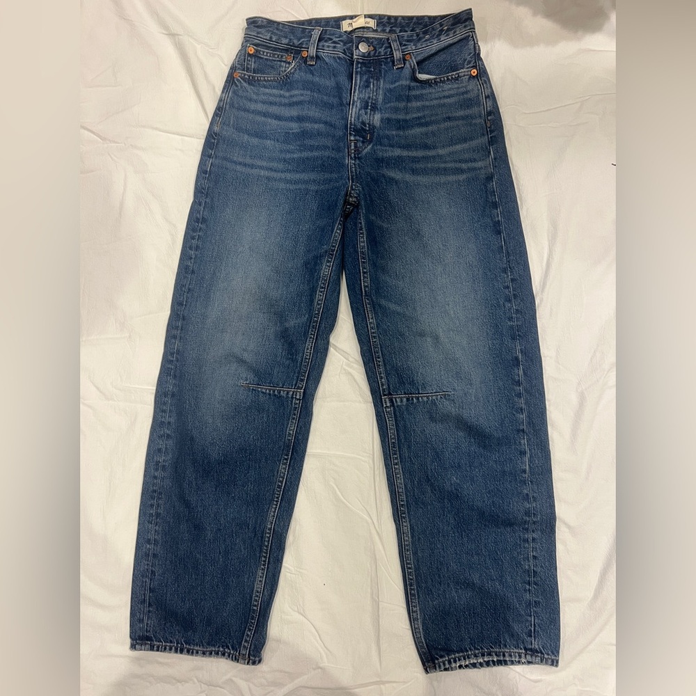 Madewell Women's Relaxed Jeans in Classic Blue